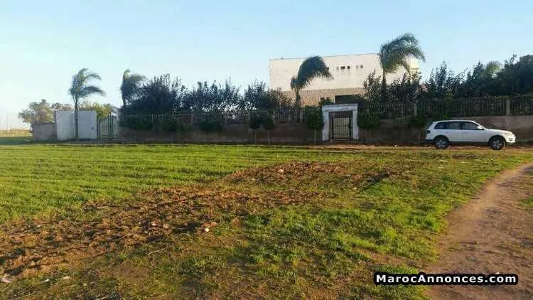 Terrain à vendre à bouskoura - الدار البيضاء (2)