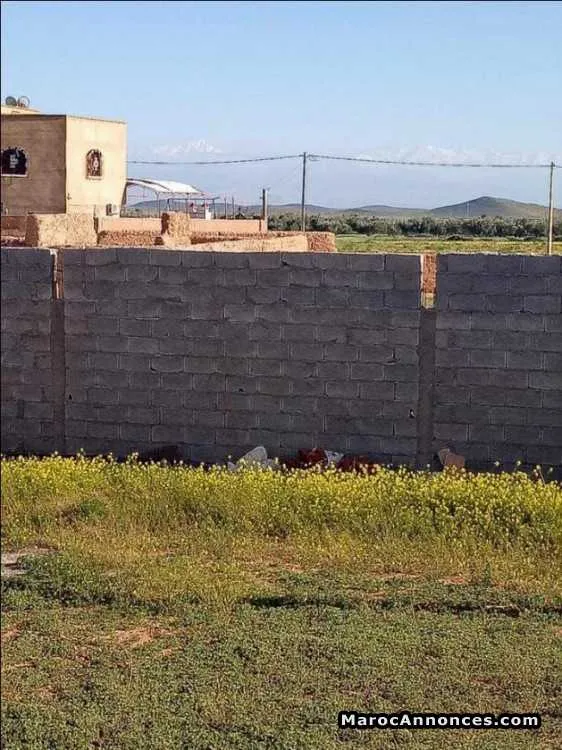 Terrain 400 m2 a marrakech avec bon prix - مراكش (3)