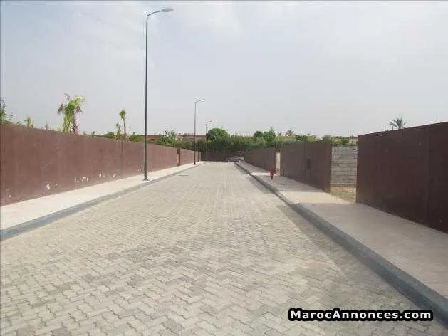 Terrains  de 2000 m2 à marrakech palmeraie - مراكش (3)