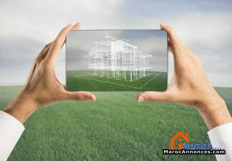 Lot de terrain 114m² r+2 avec sous sol – fès - فاس