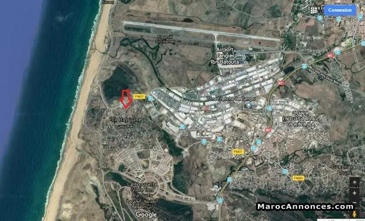 Terrain de 300 m2 - طنجة