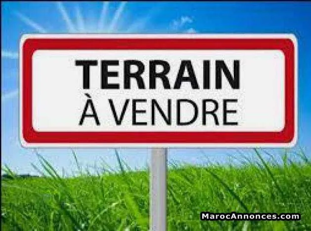 A vendre terrain vc 2 façades à sidi bouatman - مراكش