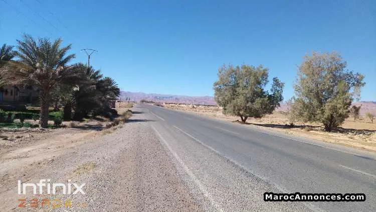 Terrain (largeur 42ml et longueur 83 ml =3486 m2) - الرشيدية (2)