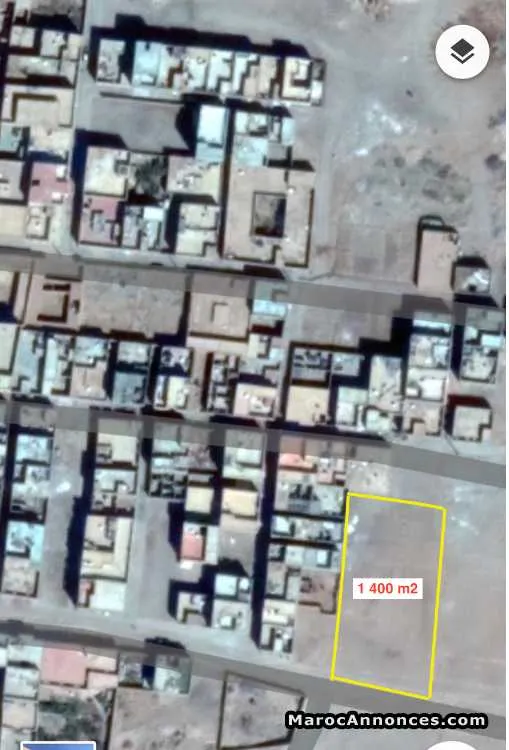 Terrain à vendre sur ouarzazate  1 400 m2 - ورزازات (3)