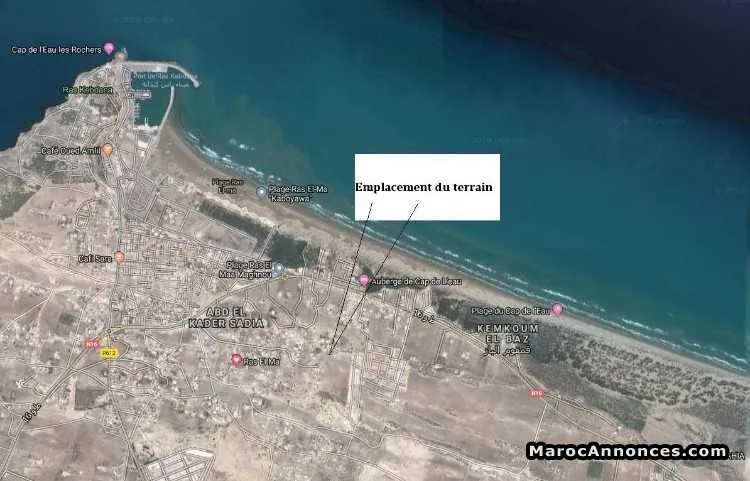 Terrain a cap de l'eau - الناظور