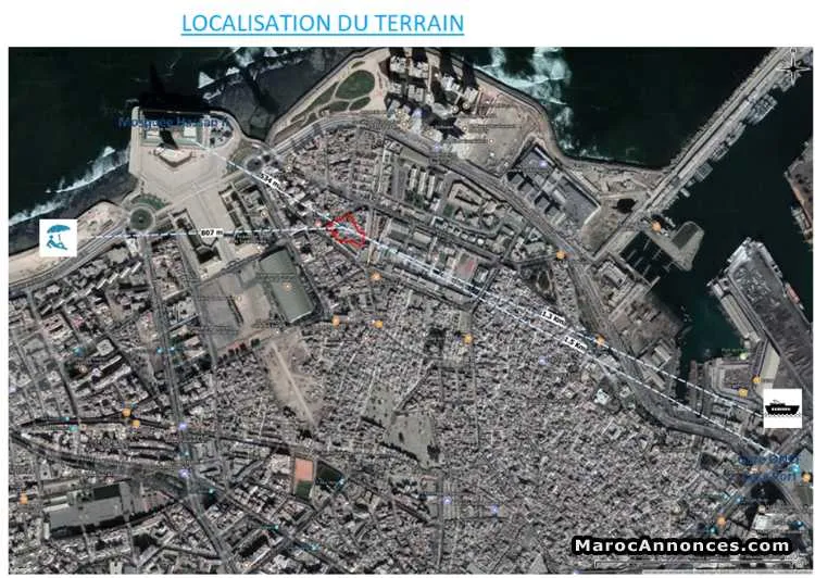 Terrain à vendre  353m2 - الدار البيضاء (2)