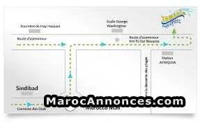 Terrain de 500 m² zone villa la colline tamaris - الدار البيضاء (2)