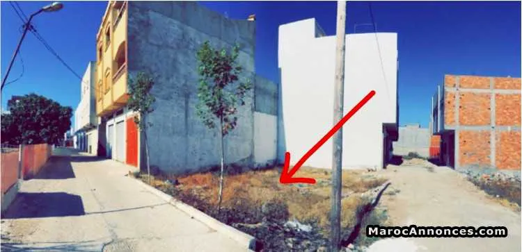 Terrain de 158 m2 au mallalyene tetouan - تطوان