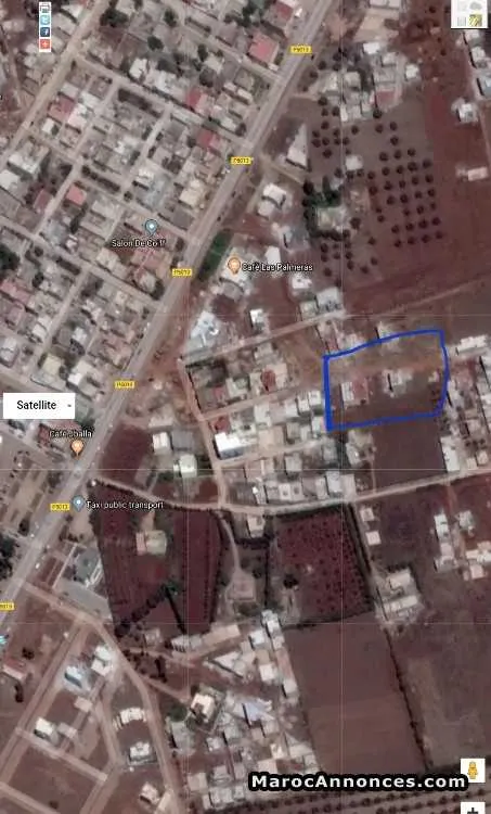 Terrain constructibles 200m2 à ain cheggag - فاس
