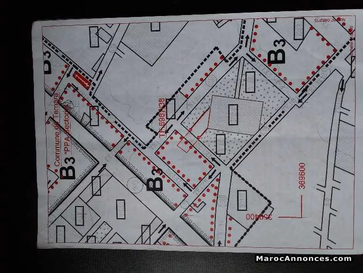 Terrain r+4 temara centre - تمارة (2)