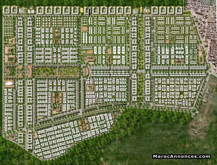 Terrain zone villa 320m² chouka - القنيطرة (3)