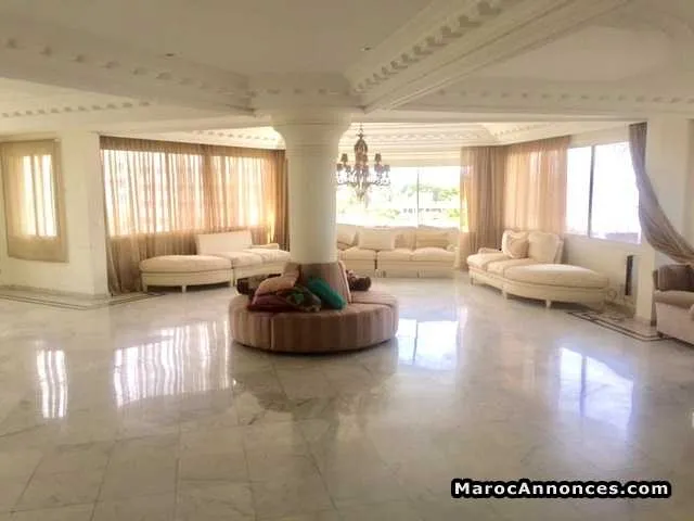 Appartement 330 m² à louer, racine, casa - الدار البيضاء
