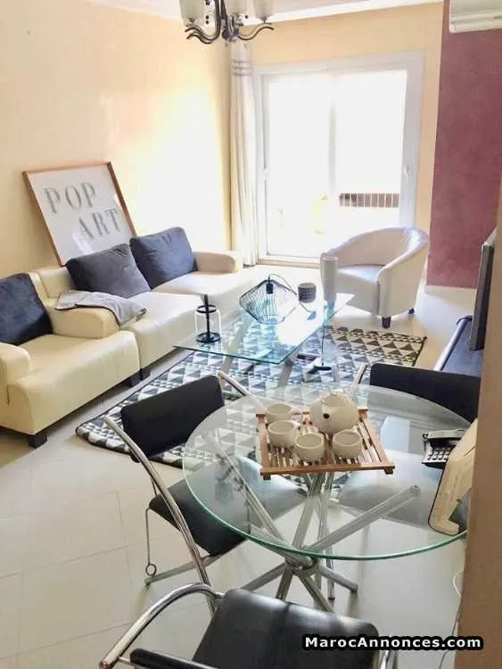 Studio meublé 56m² avec 30m² de terrasse - ziraoui - الدار البيضاء (2)