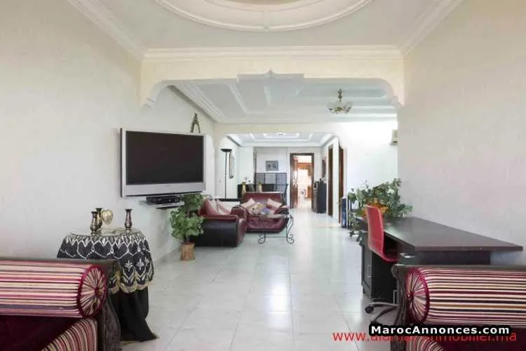 Ap1268 appartement a louer meuble 2 mars sup 130 m - الدار البيضاء (2)