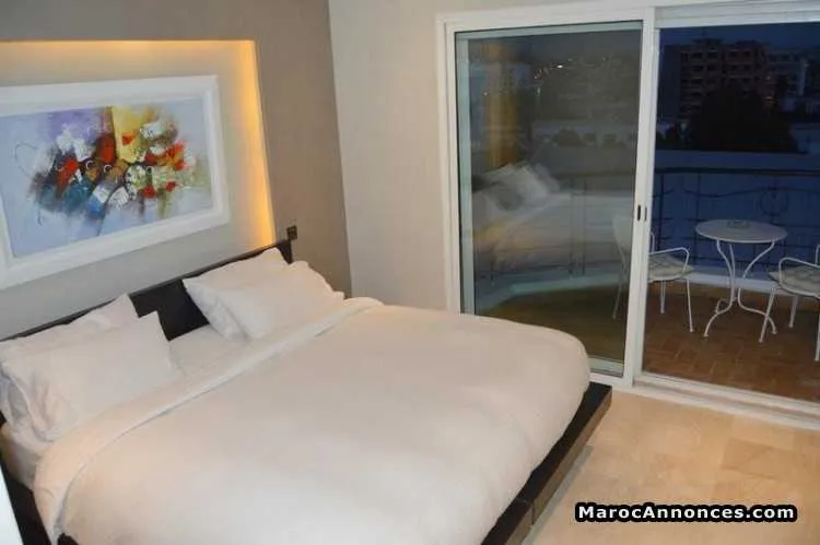 Location appartement meublé aux hopitaux/2chambres. - الدار البيضاء (3)