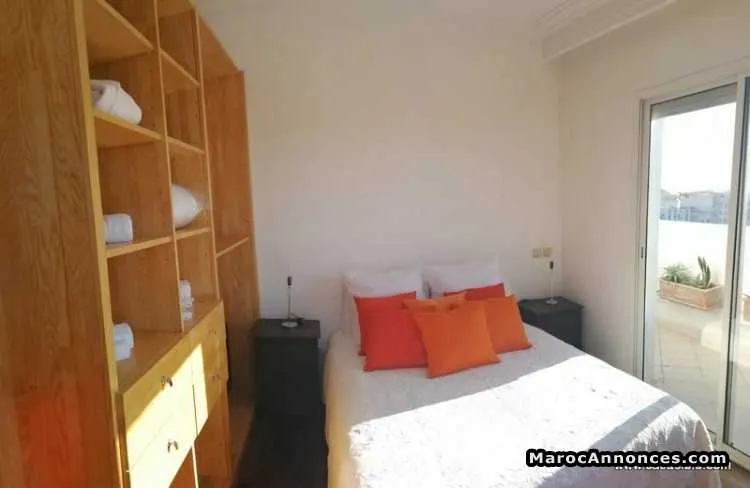 Location apt meublé à belvedere/2chambres terrasse - الدار البيضاء (3)