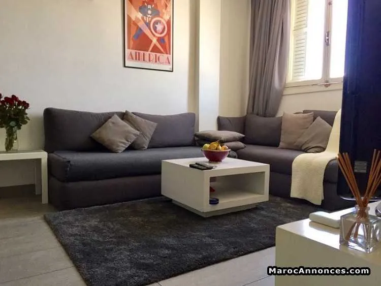 Magnifique appartement de meublé de 50 m² gauthier - الدار البيضاء (3)