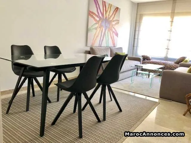 Bel appartement 75m² meublé à louer, gauthier,casa - الدار البيضاء (3)