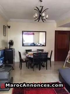Ap1262 appartement a louer meuble bourgogne 60m² 2 - الدار البيضاء