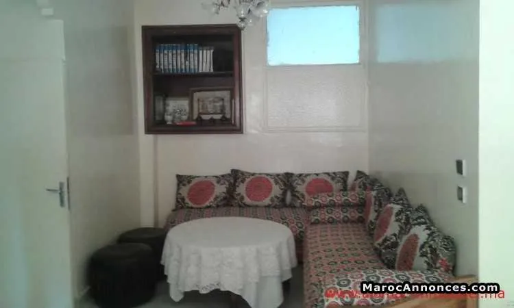 Ap1272 appartement a louer meuble rue agadir 120 m - الدار البيضاء (2)