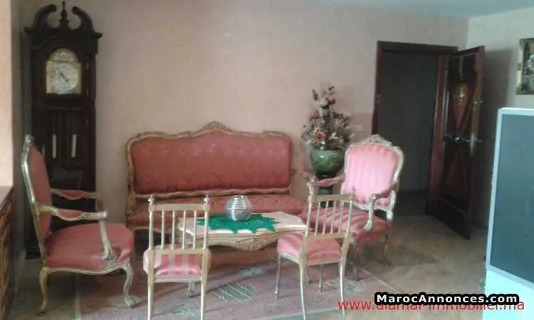 Ap1274 appartement a louer meuble taddart 130m² 3 - الدار البيضاء (2)