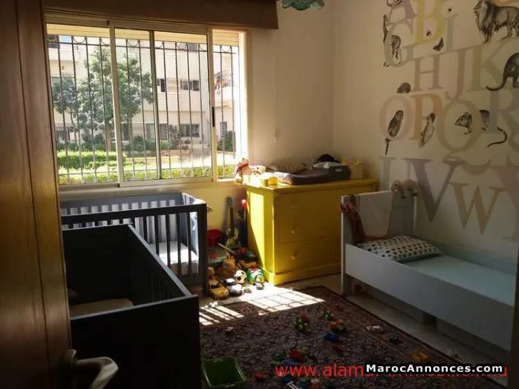 Ap1249 appartement a louer vide a oasis residence - الدار البيضاء (2)