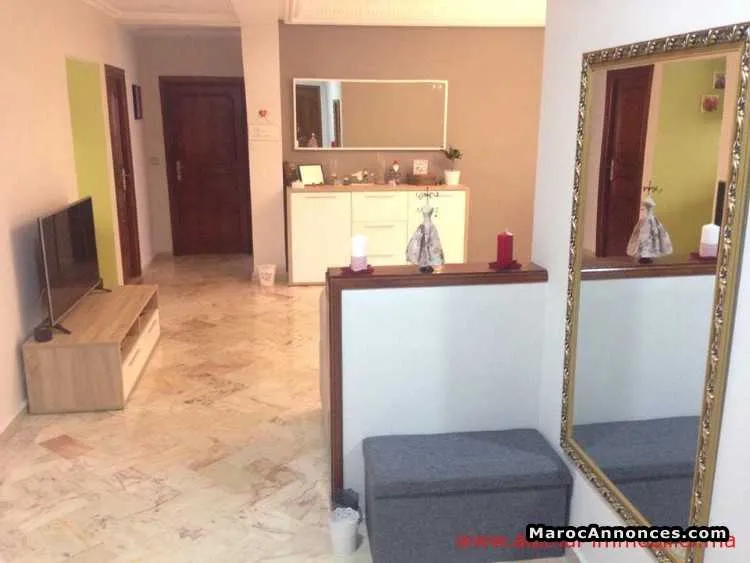 Ap1318 appartement a louer meuble hopitaux 2 ch su - الدار البيضاء