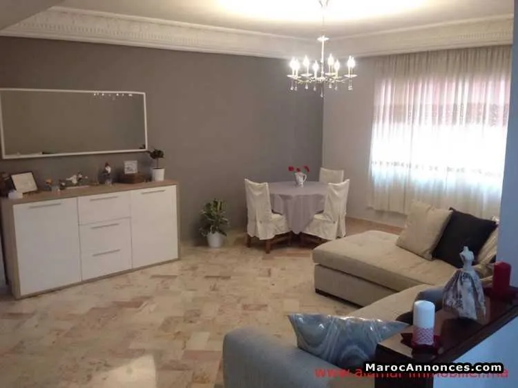 Ap1318 appartement a louer meuble hopitaux 2 ch su - الدار البيضاء (2)