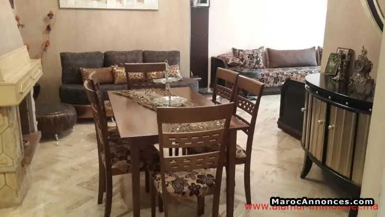 Ap1328 appartement loc meuble val fleuri 97 m 2 ch - الدار البيضاء