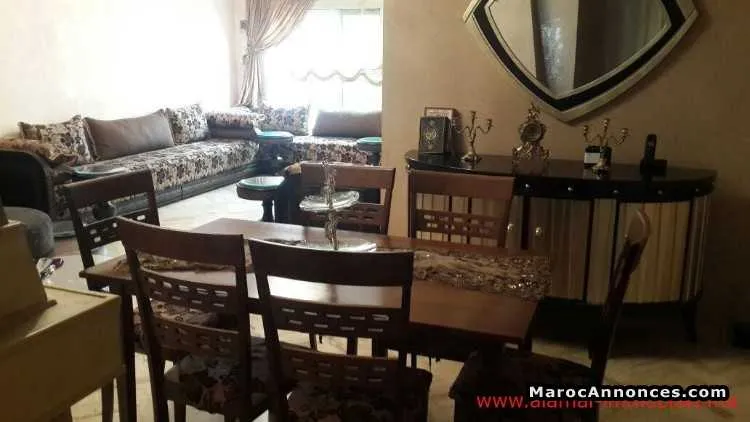 Ap1328 appartement loc meuble val fleuri 97 m 2 ch - الدار البيضاء (3)