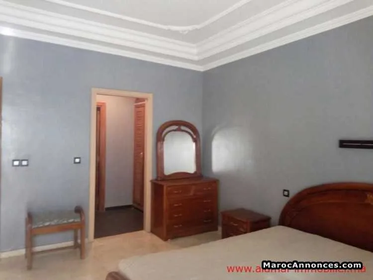 Ap1332 a louer meuble palmier sup 230 m 4 ch - الدار البيضاء (3)