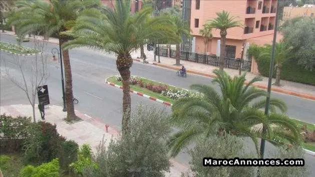 Location appart non meublé à l hivernage - مراكش