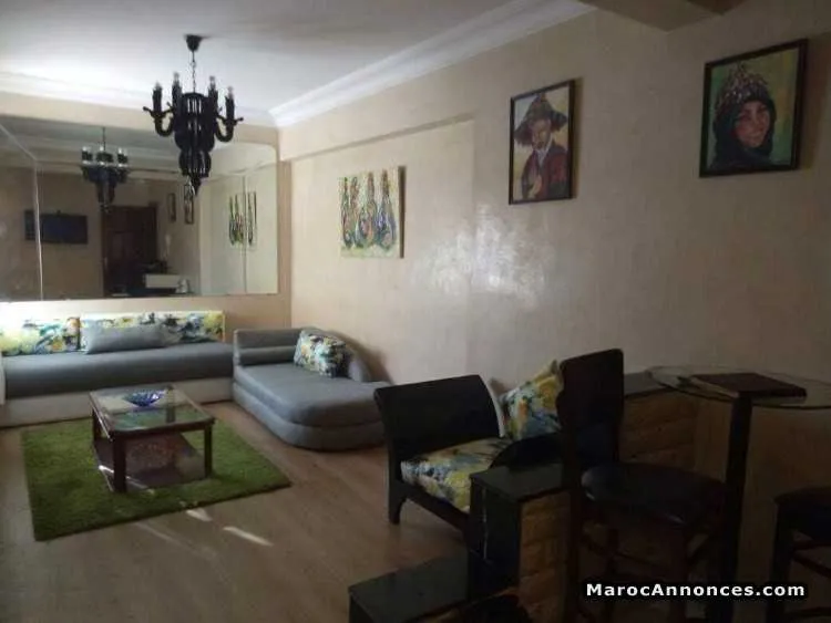 Appartement meublé 70 m² maarif extention - الدار البيضاء