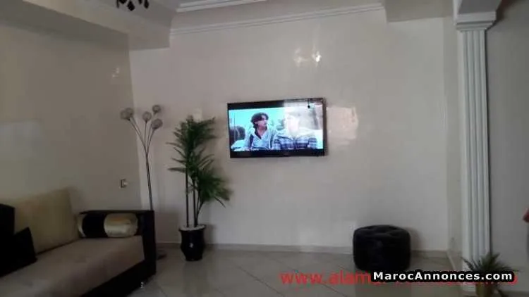 Ap1445 appartement a louer meuble 2ch mazola - الدار البيضاء (3)