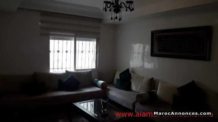 Ap1445 appartement a louer meuble 2ch mazola - الدار البيضاء