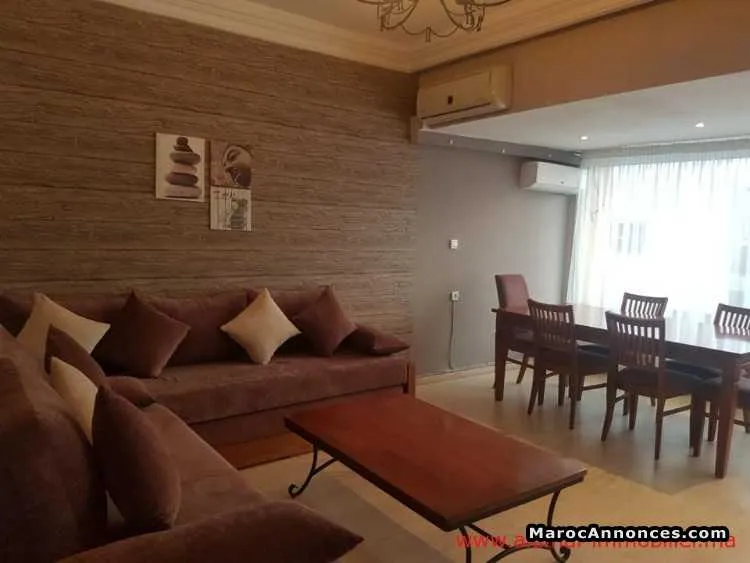 Ap1451 appartement a louer meuble ibnou katir 2 ch sup 10 - الدار البيضاء