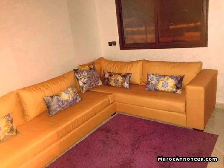 Appartement meuble a louer a hay riad - الجديدة (3)