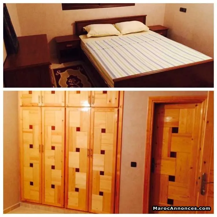 Appartement meuble a louer a hay riad - الجديدة (2)