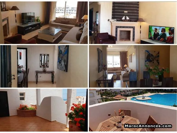 Appartement de luxe vue mer piscine et jardins - سيدي رحال (2)