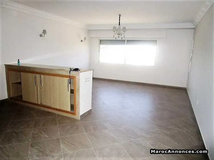 Appartement 3ch salon vide 120m2 q.palmier ss vis àvis - الدار البيضاء (2)