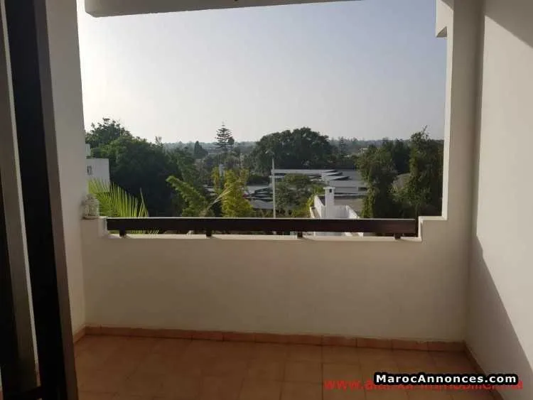 Ap1495 appartement a louer vide residence fermee de prest - الدار البيضاء (3)