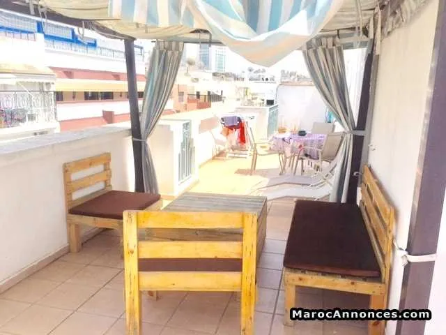 Appartement meublé de 140 m² racine - الدار البيضاء