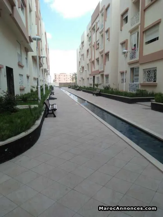 Appartement avec piscine et gym - مراكش