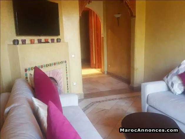 Appartement meublé rez de jardin - مراكش