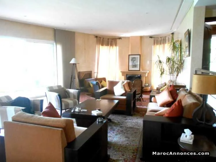 Belle villa en location à rabat souissi - الرباط (3)