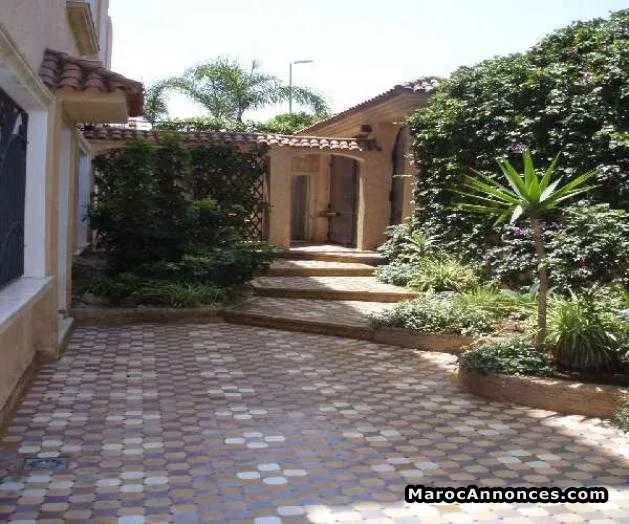 Vl40 villa a louer meublé à ain diab 110 m - الدار البيضاء