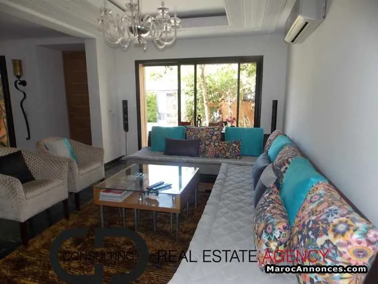 Villa meublée en location  à marrakech - مراكش