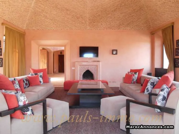 Jolie villa en location longue durée à marrakech - مراكش (3)