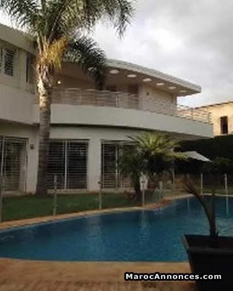 Villa en location à sidi maarouf - الدار البيضاء
