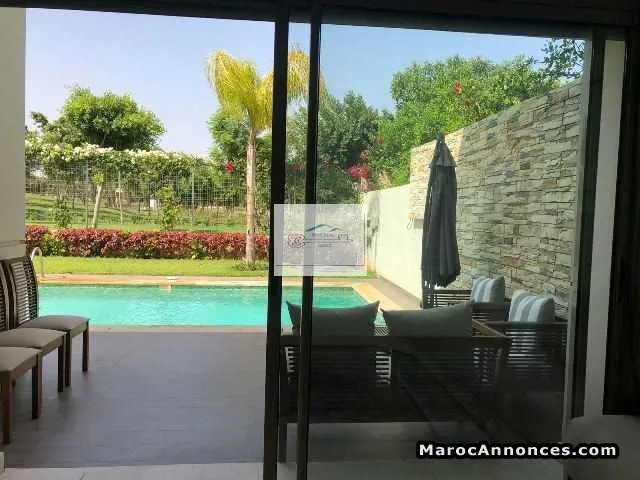 Villa moderne à louer en résidence fermée -bouskou - بوسكورة (3)